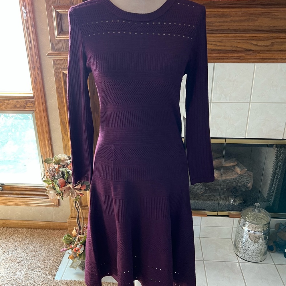 Eliza J NWT Sweater Dress Sz M